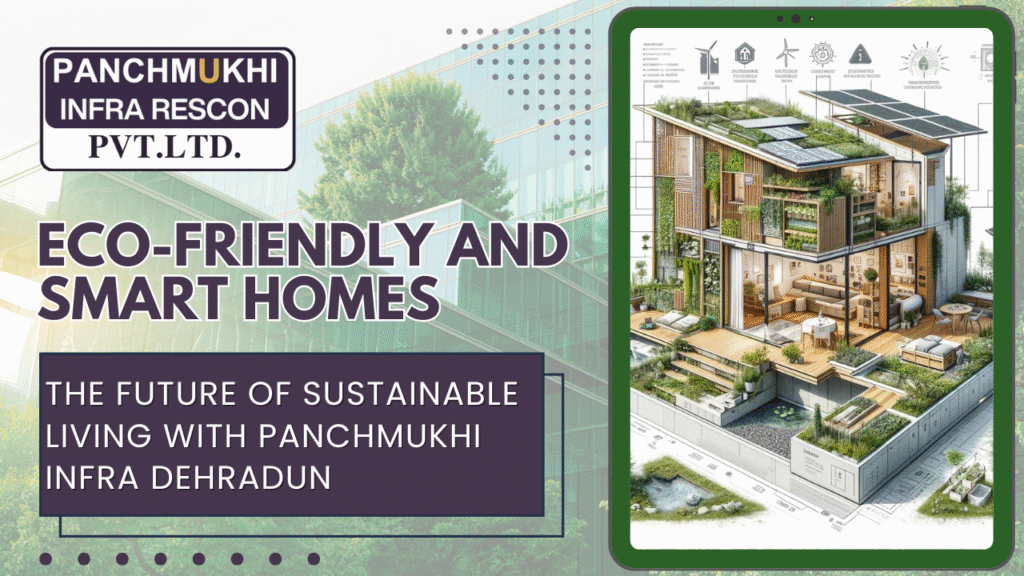 Eco-Friendly and Smart Homes: The Future of Sustainable Living with Panchmukhi Infra Dehradun
