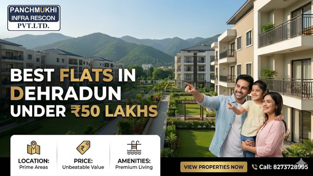 Best Flats in Dehradun Under 50 Lakhs: Location, Price & Amenities