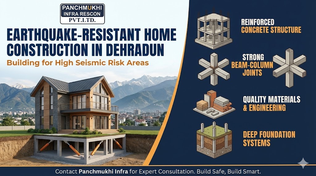 Earthquake-Resistant Home Construction in Dehradun