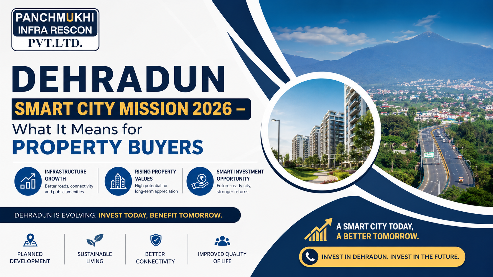 Dehradun Smart City Mission 2026 – What It Means for Property Buyers