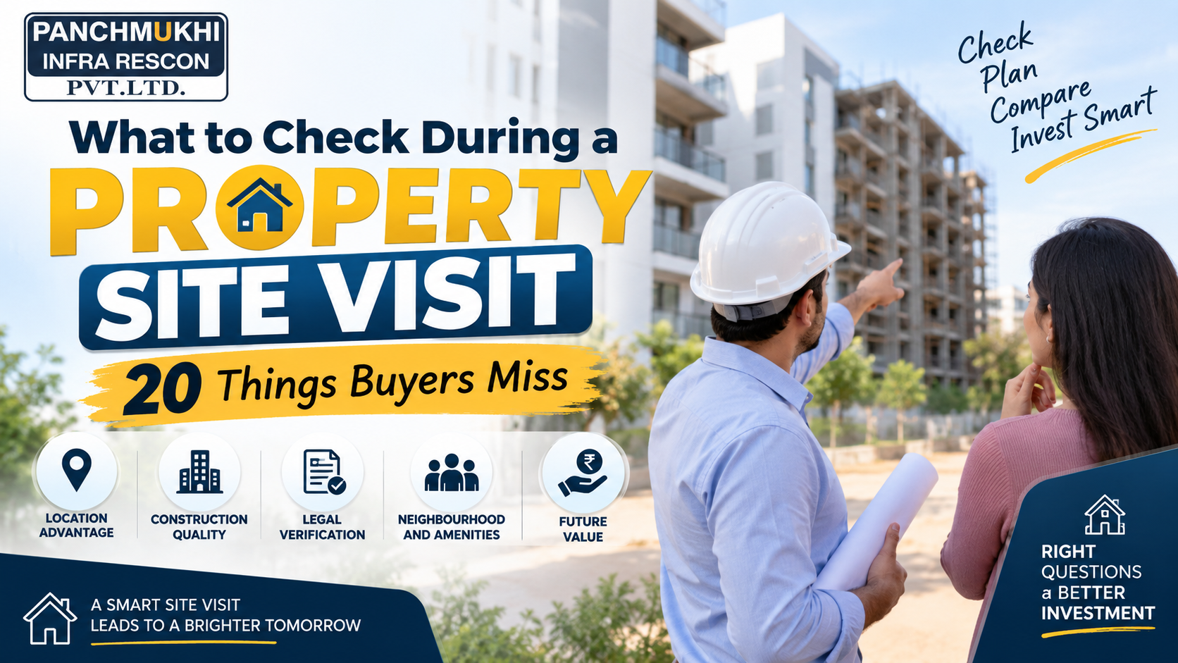 What to Check During a Property Site Visit – 20 Things Buyers Miss